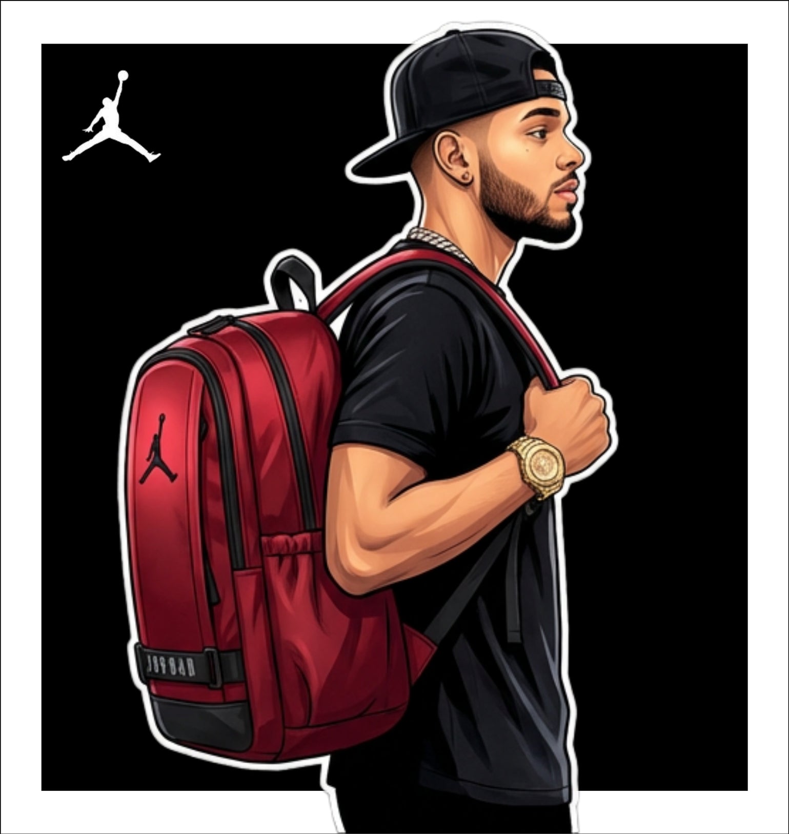 Jordan Backpack - 8 zip cpmpartments