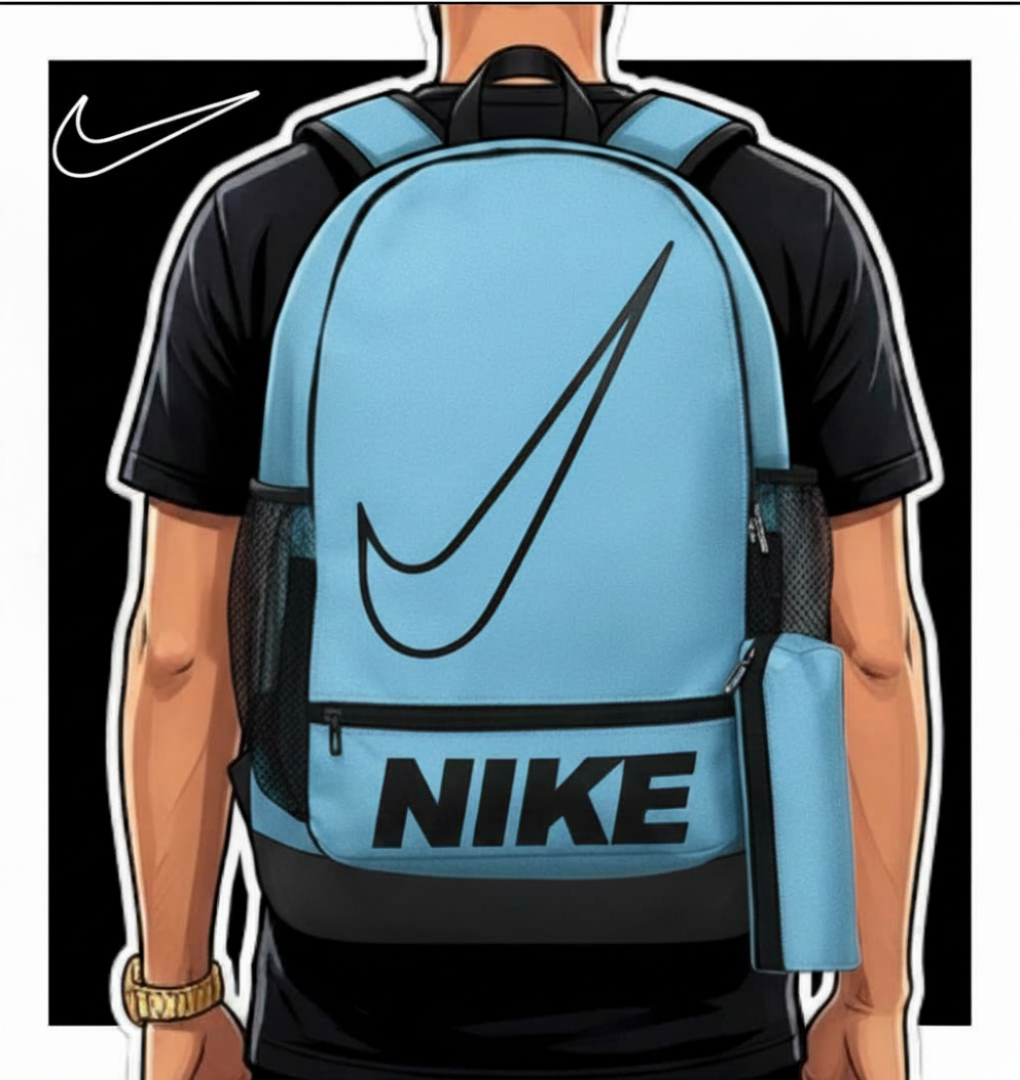Nike Backpack - with Pencil Case