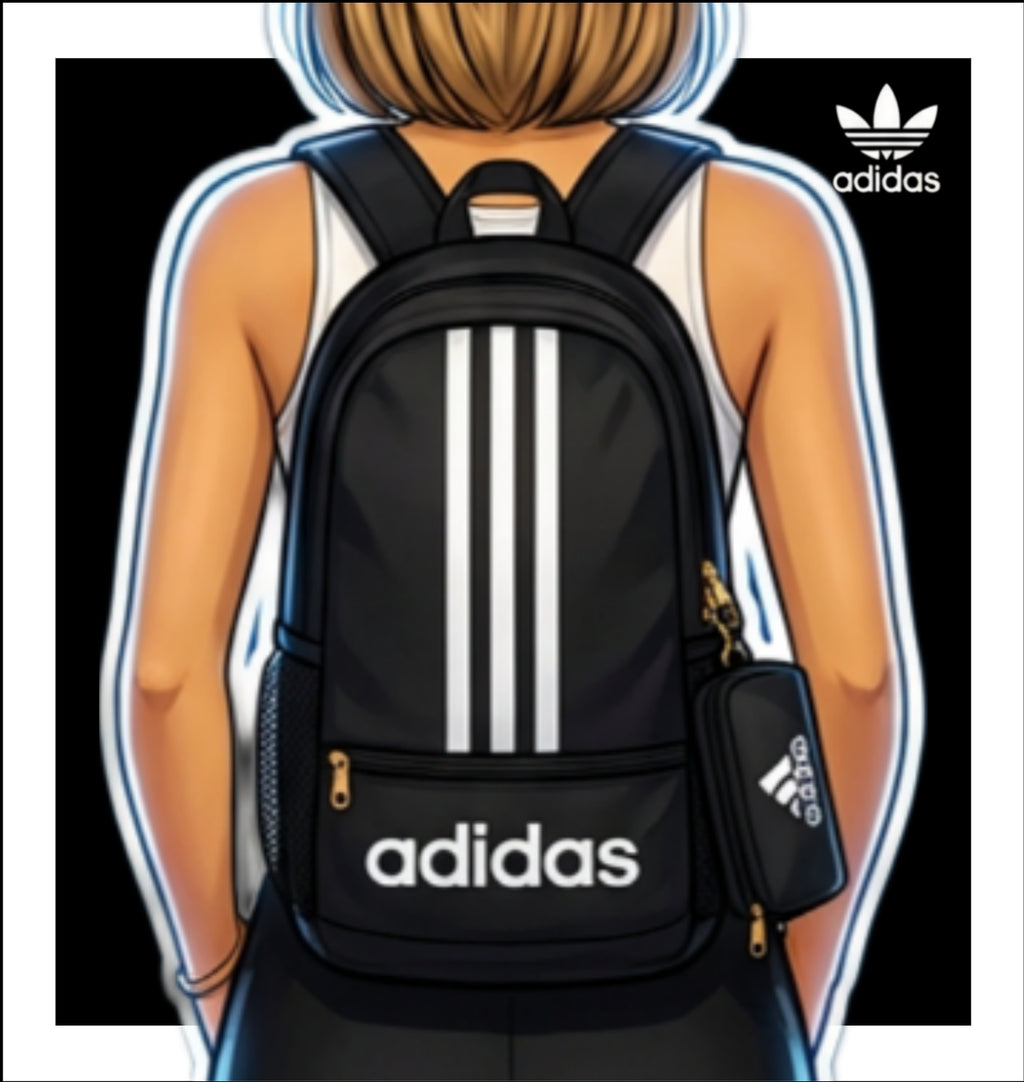 Adidas Backpack - with Pencil Case