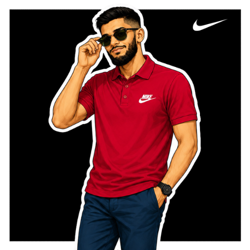 Smart neat tidy Nike Golfer in Ted